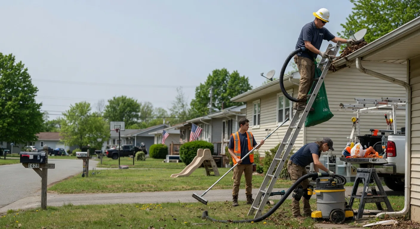Gutter Installation in Thayer, IL near me